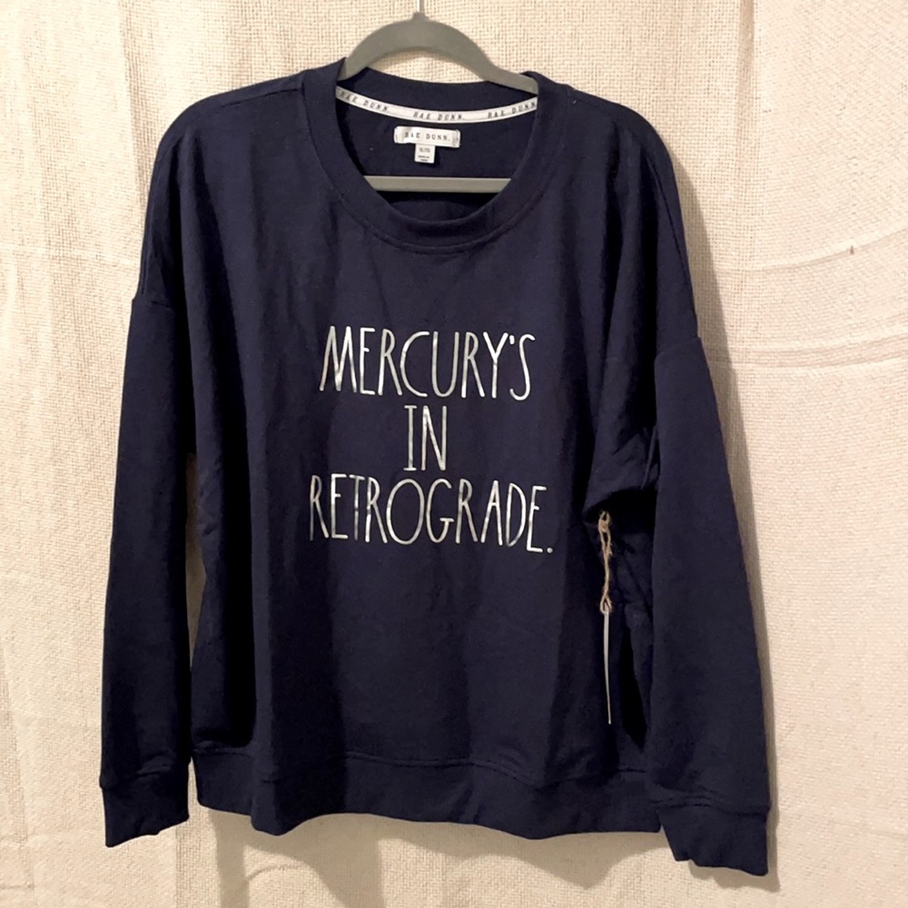 Rae Dunn light weight sweatshirt